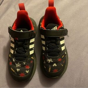 Adidas Disney Forta run 2.0 Mikey cloud foam kids black and white shoes